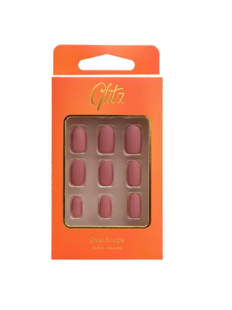 Glitz Fake Nails No. 4 - 24 Pieces