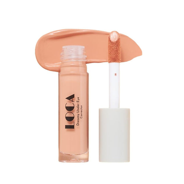 Loca Under Eye Color Corrector Peach, Light to Medium, 16-Hour Wear