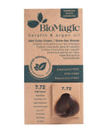 BioMagic Keratin Argan Oil Hair Dye 7.72 Beige Blonde