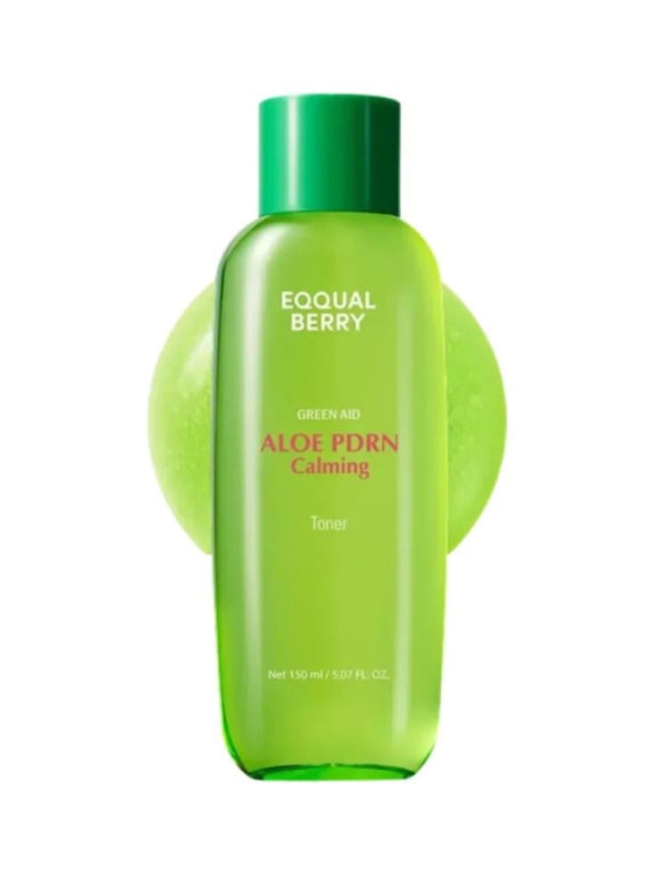 Aloe BHA Skin Toner Calming PDRN Soothing Renewal EQQUAL BERRY 150ml