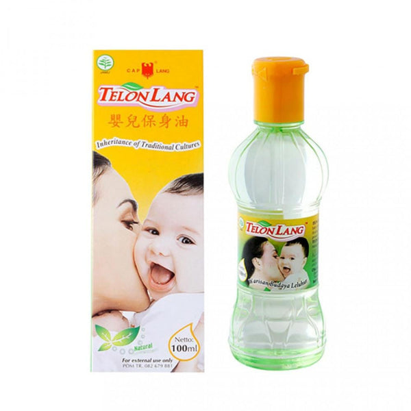 Baby Oil Soothing Massage Oil Gentle Hydrating Telon Lang 100ml