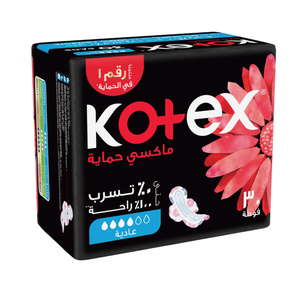 Always Maxi Pads With Wings Sanitary Towels Regular Kotex 30 Pcs