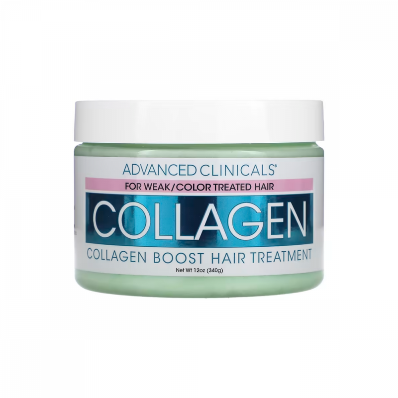 Advanced Clinicals Collagen Hair Treatment with Caviar & Quinoa, 340g