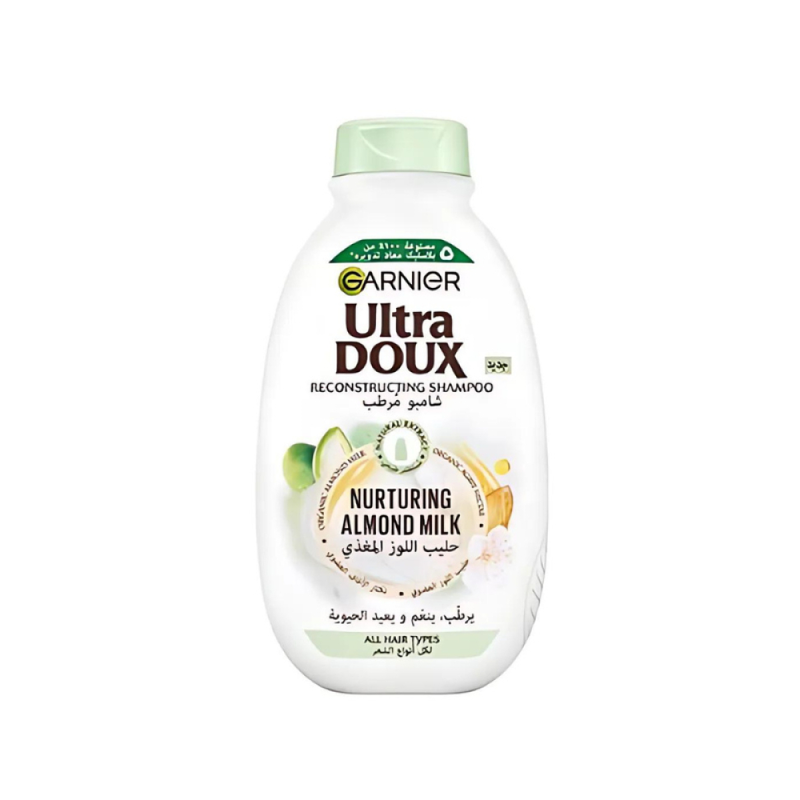 Garnier Almond Milk Smoothing Shampoo and Conditioner, 200ml
