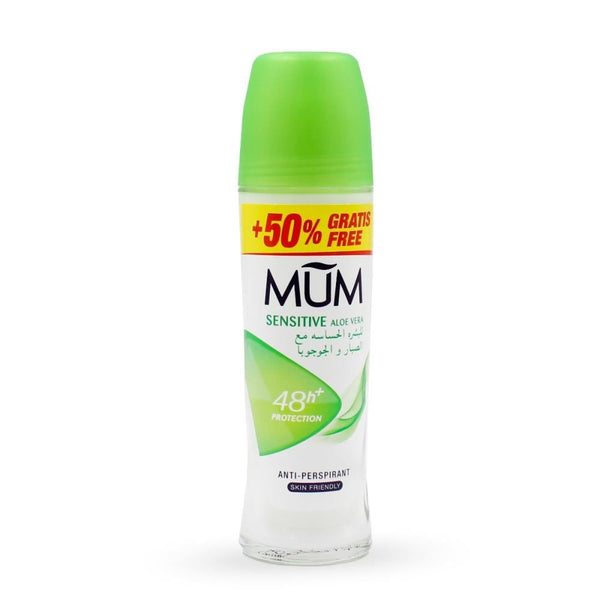Roll On Deodorant Aloe Jojoba Sensitive Skin Protection Mum 50ml