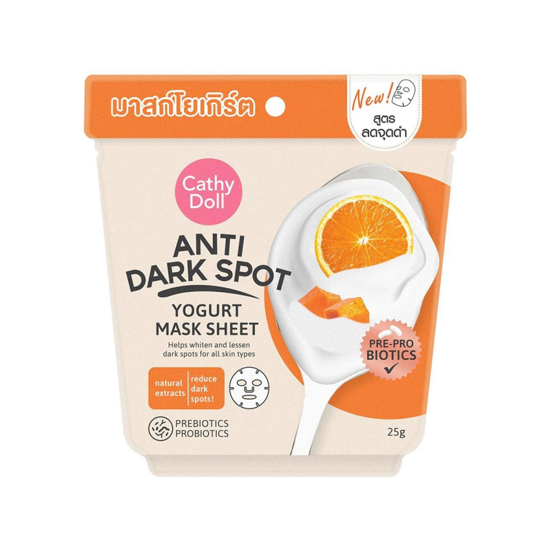 Cathy Doll Yogurt Face Mask Brightening Uneven Tone 25g