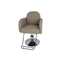 Salon System G8232 Ladies Chair - Grey, Hydraulic, Metal Base