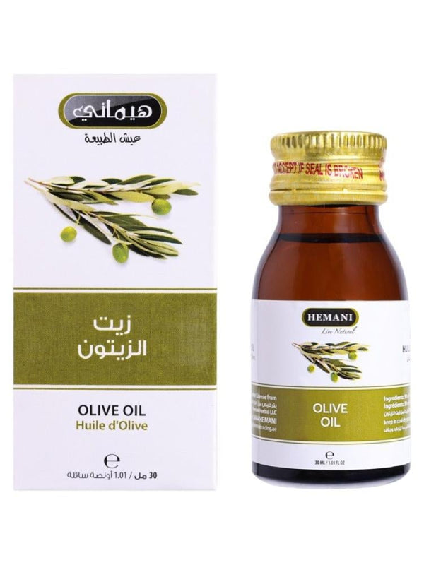 Hemani Olive Oil Pure Natural for Hair and Skin 30ml