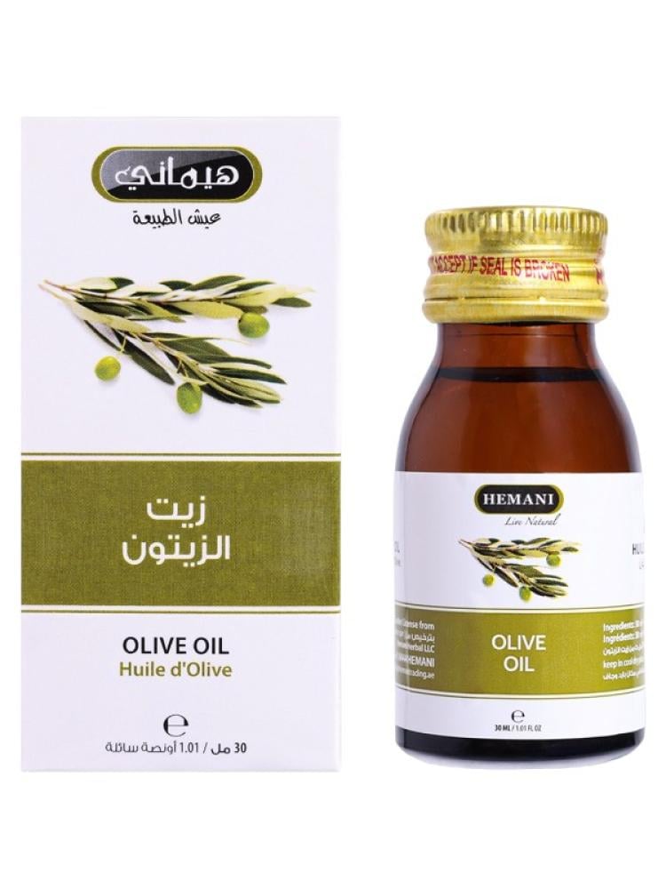 Hemani Olive Oil Pure Natural for Hair and Skin 30ml