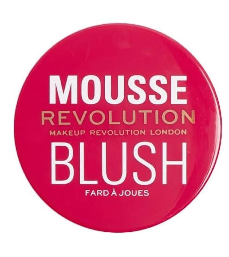 Mousse Blusher Juicy Fuchsia Pink Lightweight Formula Revolution 10g