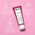 Hydrating Cleanser for Dry Skin Hyaluronic Acid Q+A 125ml
