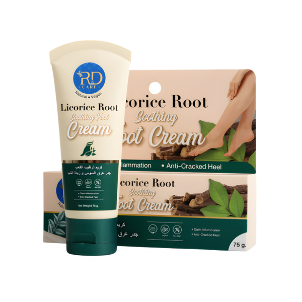R&d Licorice Root Heel Moisturizing Cream for Cracked Heels, 75ml