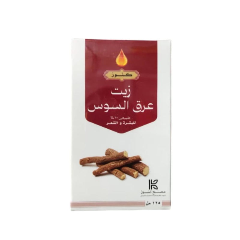 Konoz Licorice Oil for Skin and Hair, 125 ml