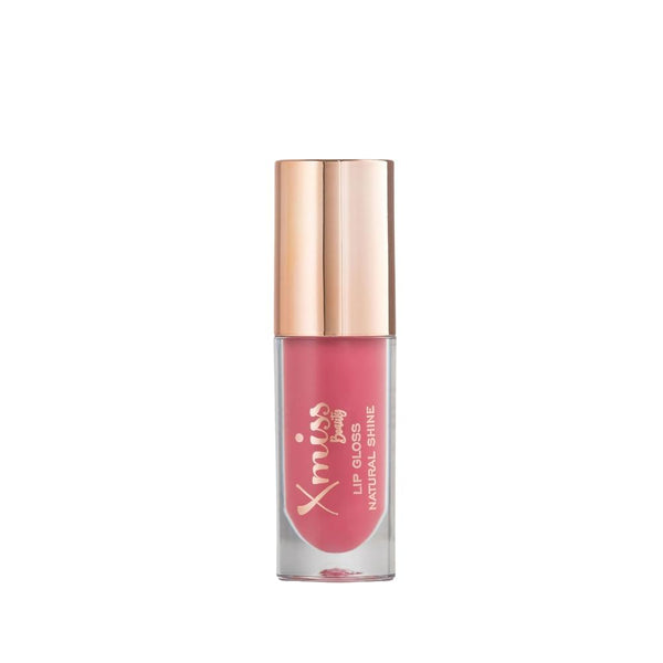 X Miss Beauty Lip Gloss Vitamin E and Plant Collagen Non-Sticky 01