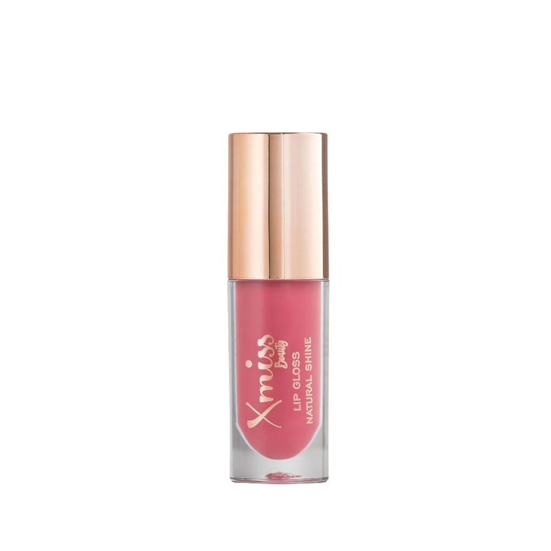 X Miss Beauty Lip Gloss Vitamin E and Plant Collagen Non-Sticky 01