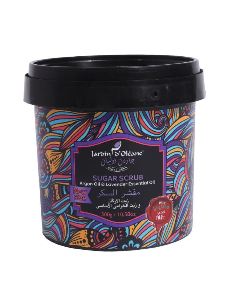 Sugar Body Scrub Argan Oil Lavender Garden Olian 300g