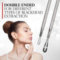 Blackhead Remover Tool Double-Ended Stainless Steel Titania 13.5cm