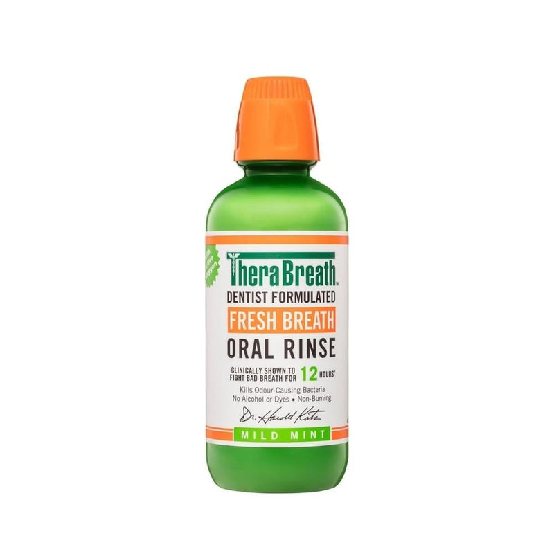 The Breath Co. Mouthwash Mild Mint Alcohol-Free 473ml