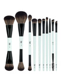 Eyeshadow Brush Set 10 Piece Makeup Brushes Foundation Powder Beauty Patra