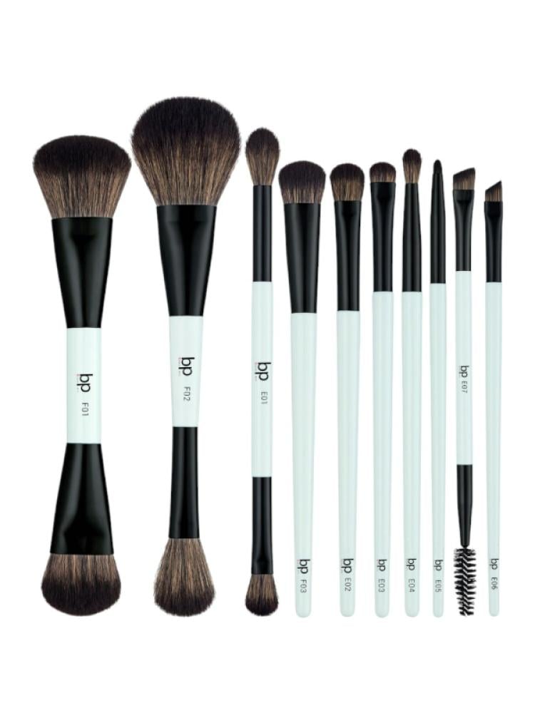 Eyeshadow Brush Set 10 Piece Makeup Brushes Foundation Powder Beauty Patra