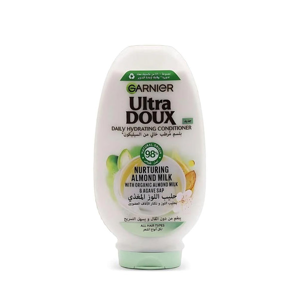 Garnier Ultra Doux Nourishing Almond Milk Conditioner Silicone-Free 360ml