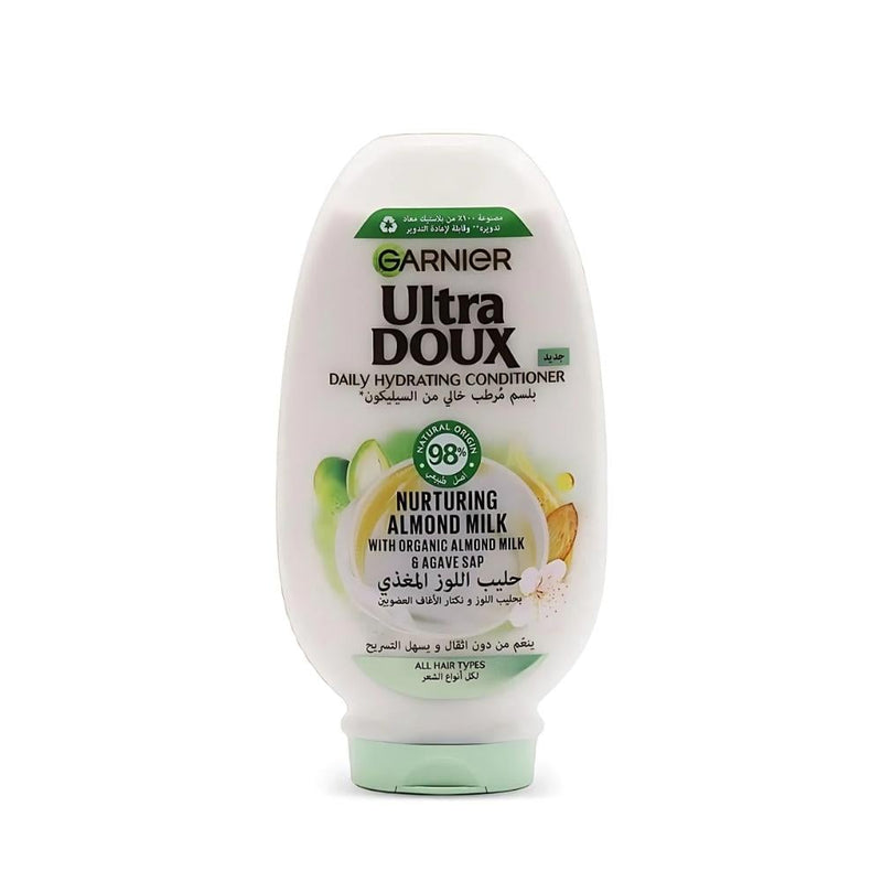 Garnier Ultra Doux Nourishing Almond Milk Conditioner Silicone-Free 360ml