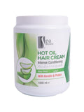 Hot Oil Hair Cream Aloe Vera Keratin Protein Spa System 1000ml