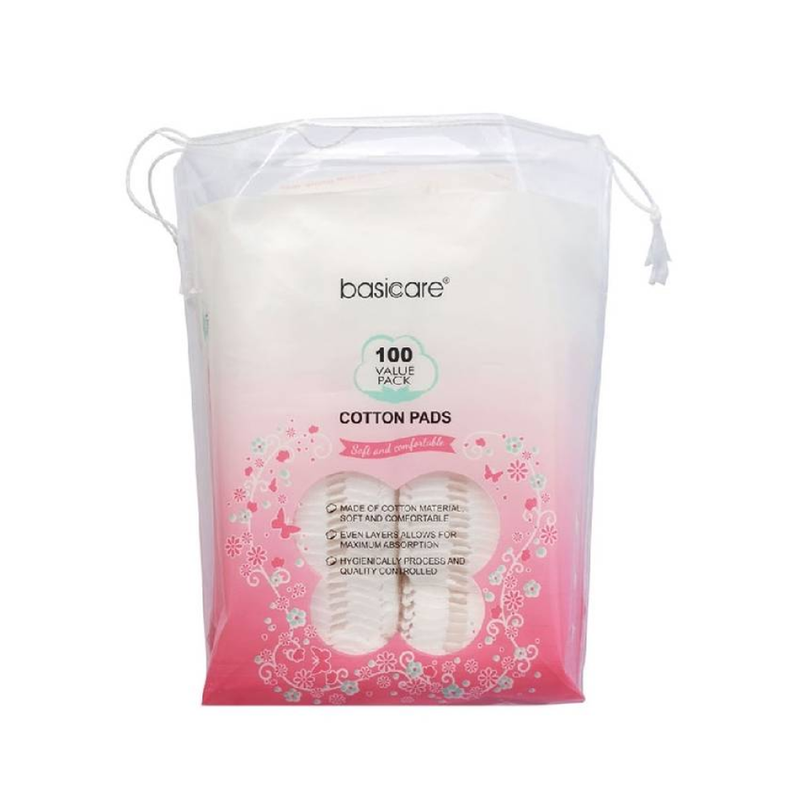 Round Cotton Pads Absorbent Makeup Remover Besiker 100 Pieces