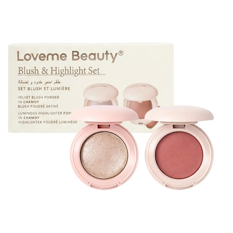 Best Blush and Highlighter Duo Creamy Radiant Finish Loveme Beauty