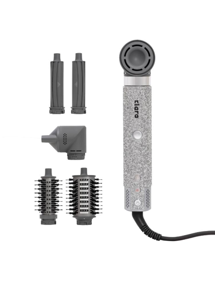 Clara Multi-Use Hair Dryer Silver C28 - 6 Attachments