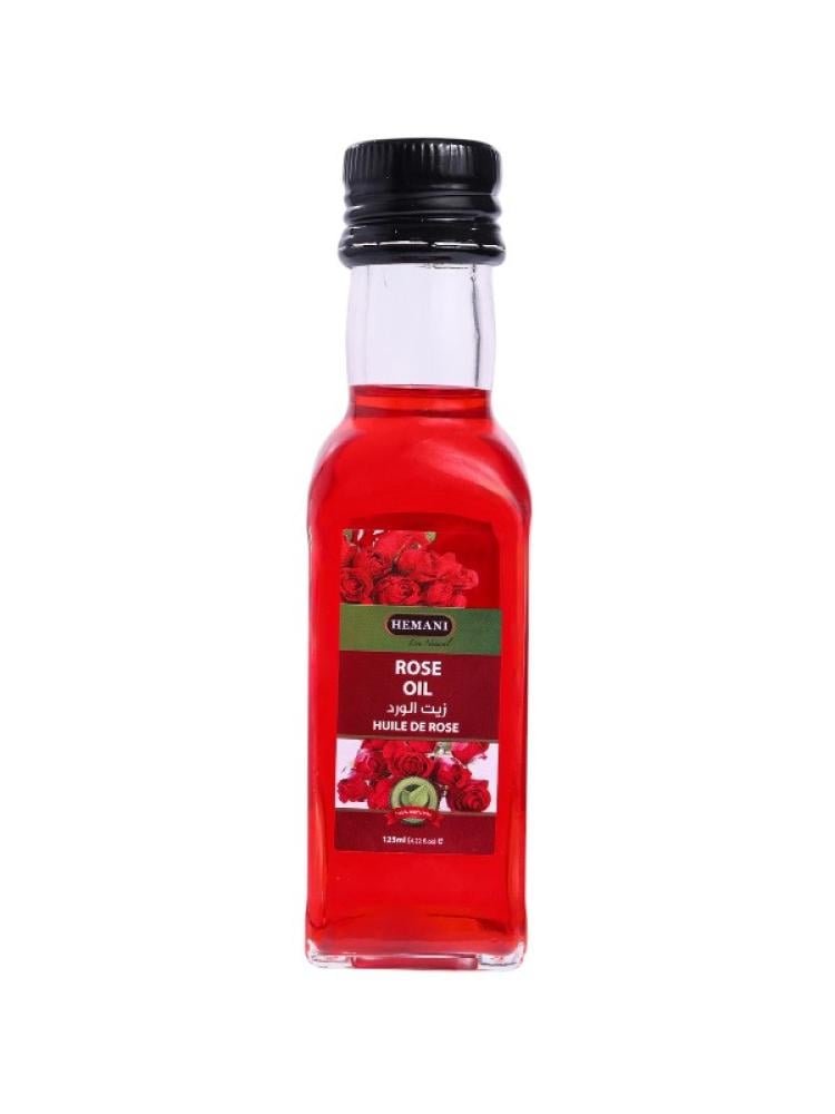 Rose Oil for Hair and Skin Moisturising Hemani 125ml