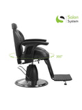 Salon System I-Class 500 Advanced Chair - Black Leather Hydraulic