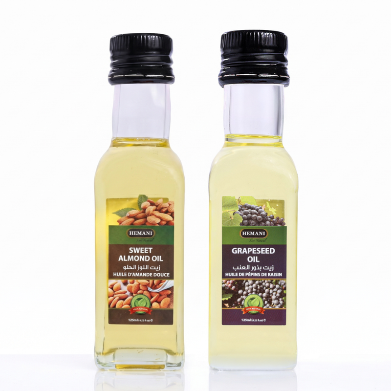 Buy Sweet Almond Oil Online Body Oil Set Moisturizing Hemani 125ml
