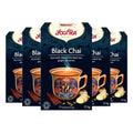 Yogi Tea Black Tea with Ginger and Cinnamon, 17-Bag Pack