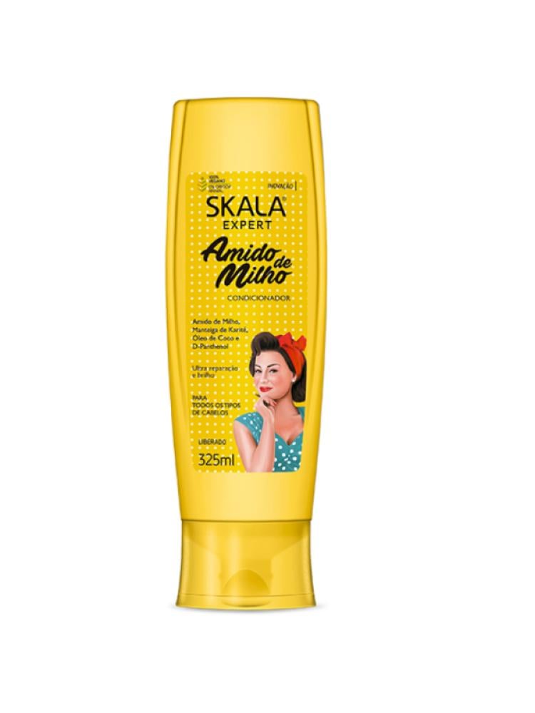 Best Hair Conditioner Cornstarch Extract Shine SKALA 325ml