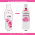 Enchanteur Romantic Perfumed Body Lotion Bulgarian Rose Lily Jasmine 250ml
