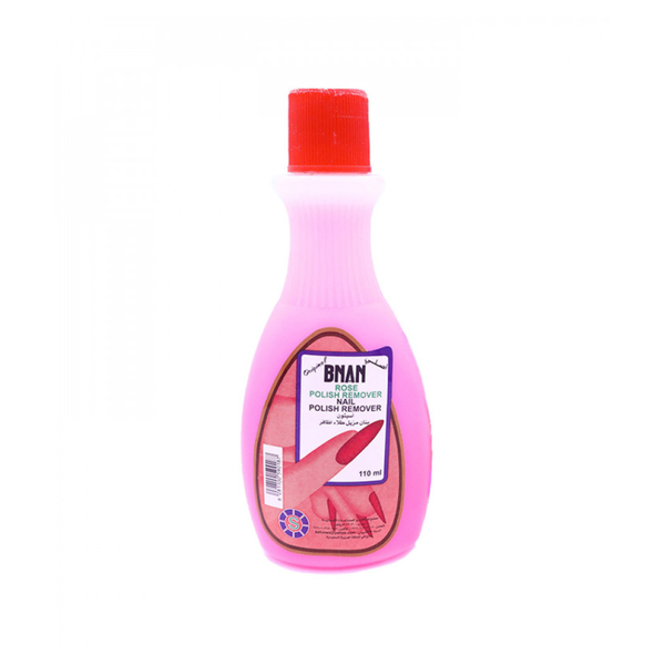 Banan Nail Polish Remover, Rose Scent, 110ml
