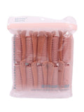 Salon System Plastic Hair Rollers - 10 Pack