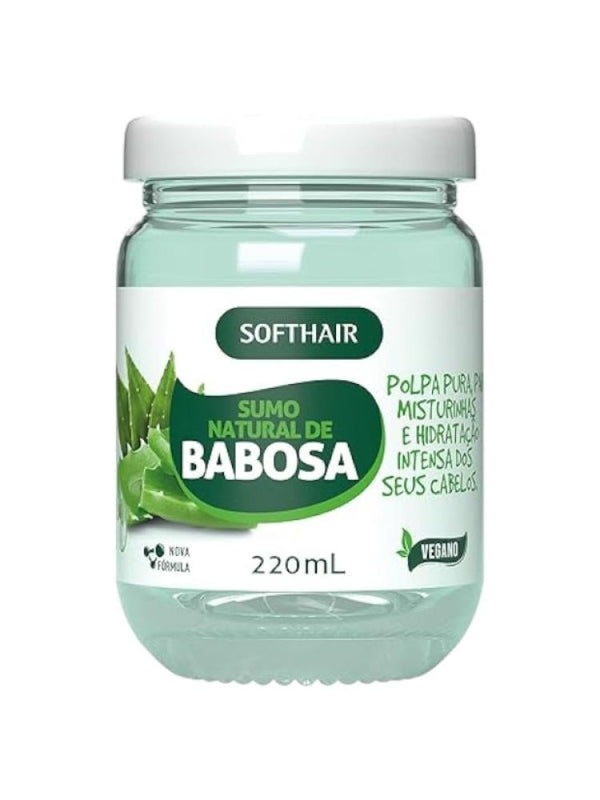 Soft Hair Aloe Vera Gel - Natural Hydration, 220ml