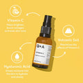 Vitamin C Serum for Face Brightening Dark Spots Q+A 30ml