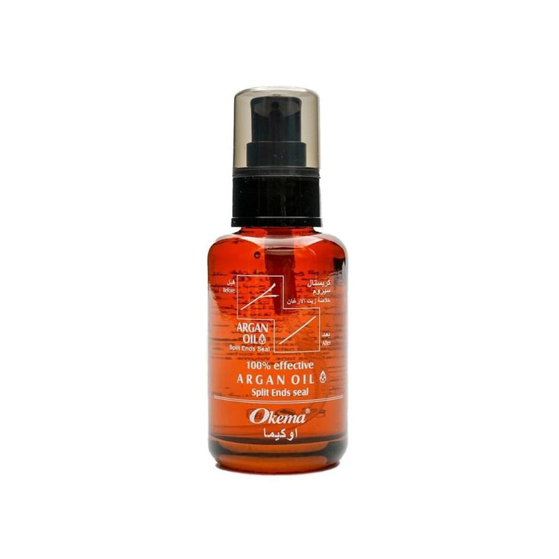 Okema Argan Oil Hair Serum, Heat Protection, 60ml