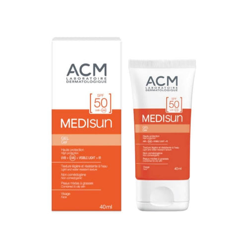 Sunscreen Gel SPF 50+ Unscented Sensitive Skin ACM 40ml