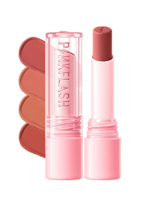Pink Flash Matte Lipstick - 12-Hour Smudge-Proof Waterproof