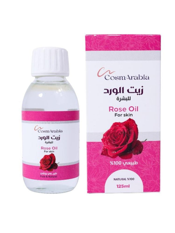 Best Skin Oil Rose Hydrating Natural CosmArabia 125ml