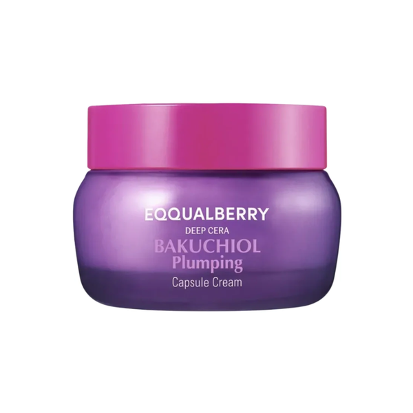 Eqqual Berry Deep Cera Capsule Cream, Bakuchiol & Ceramides, 50ml