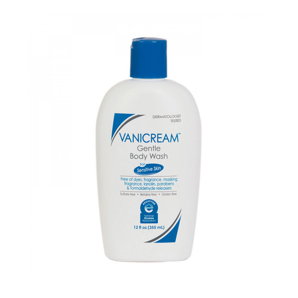 Vanicream Gentle Body Wash Sensitive Skin Formula 355ml