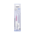 Titania Ceramic Nail File, Coarse and Fine Grit, Cleaning Tip, Cover