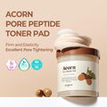 Skin Food Acorn & Peptide Pore Care Cotton Toner Pads - 60 Count