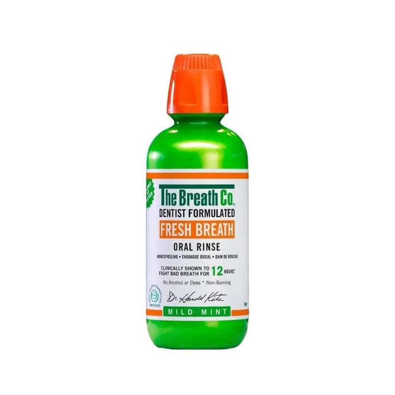 Refreshing Light Mint Mouthwash Alcohol-Free Breath Co. 500ml