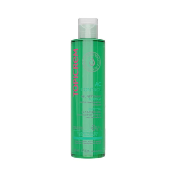 Topicrem AC Control Purifying Cleansing Gel for Oily & Sensitive Skin, 200ml